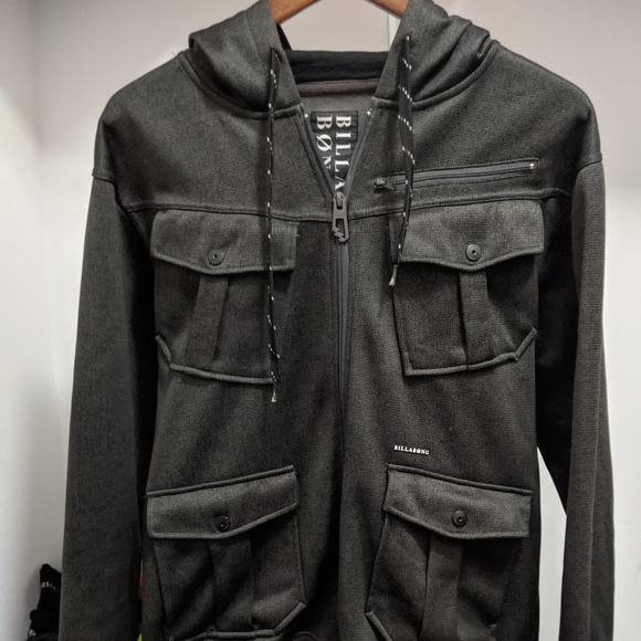 Gray hooded jacket - Picture 1 of 1